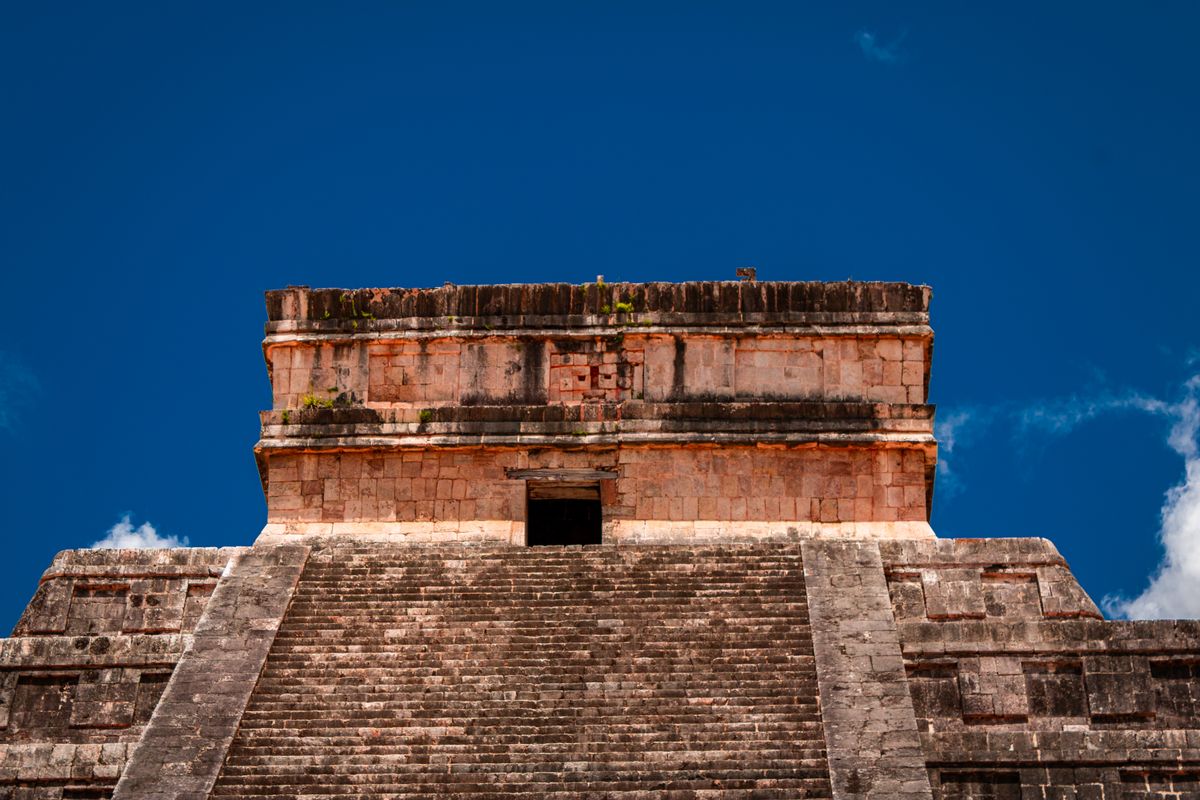 El Castillo pyramid at the Chichén Itzá archaeological site in Yucatán, Mexico