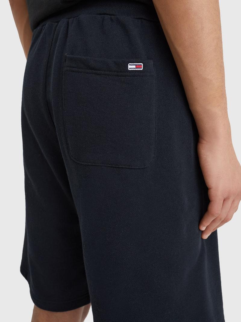 Bermudas Tommy Hilfiger Basketball signature logo Negros | MX_M31191