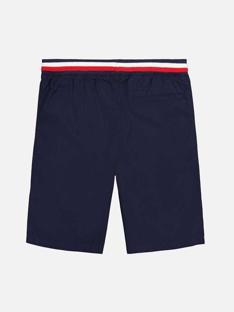 Bermudas Tommy Hilfiger Big Pull-On Woven Azul Marino | MX_B2091