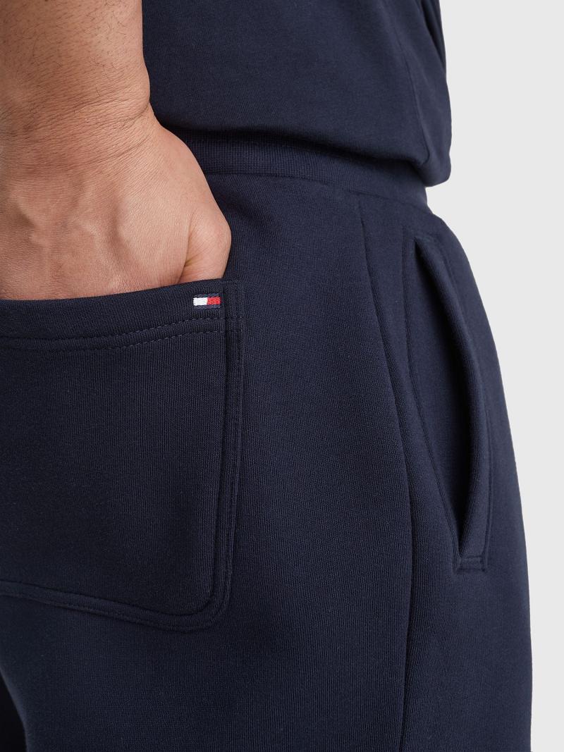 Bermudas Tommy Hilfiger Big and tall logo sweatshort Azul Marino | MX_M31192