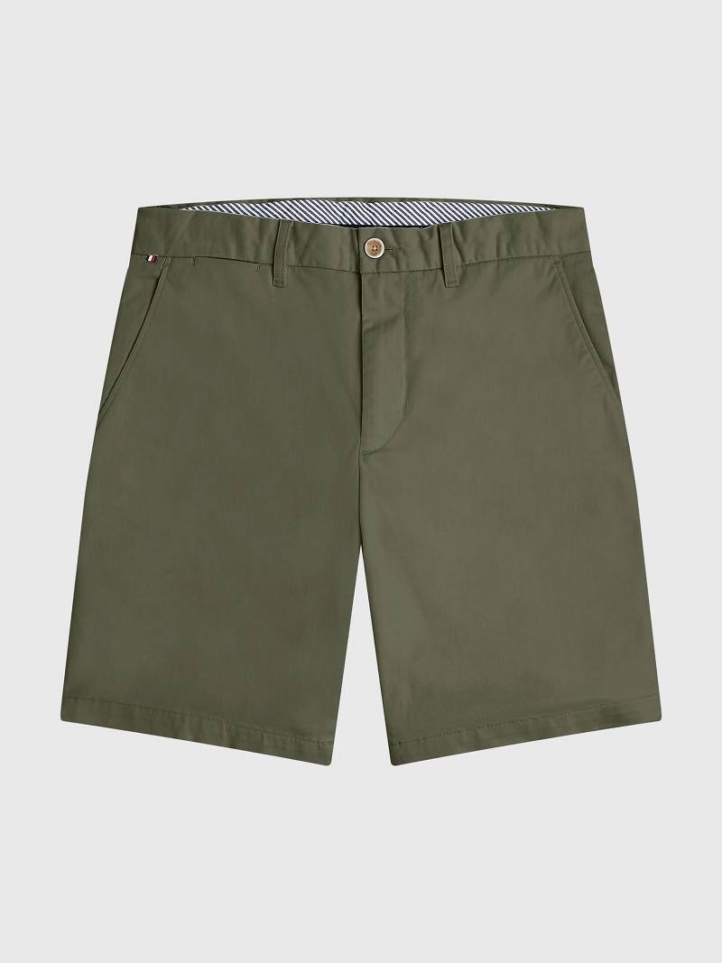 Bermudas Tommy Hilfiger Big and tall straight fit Verdes | MX_M31193