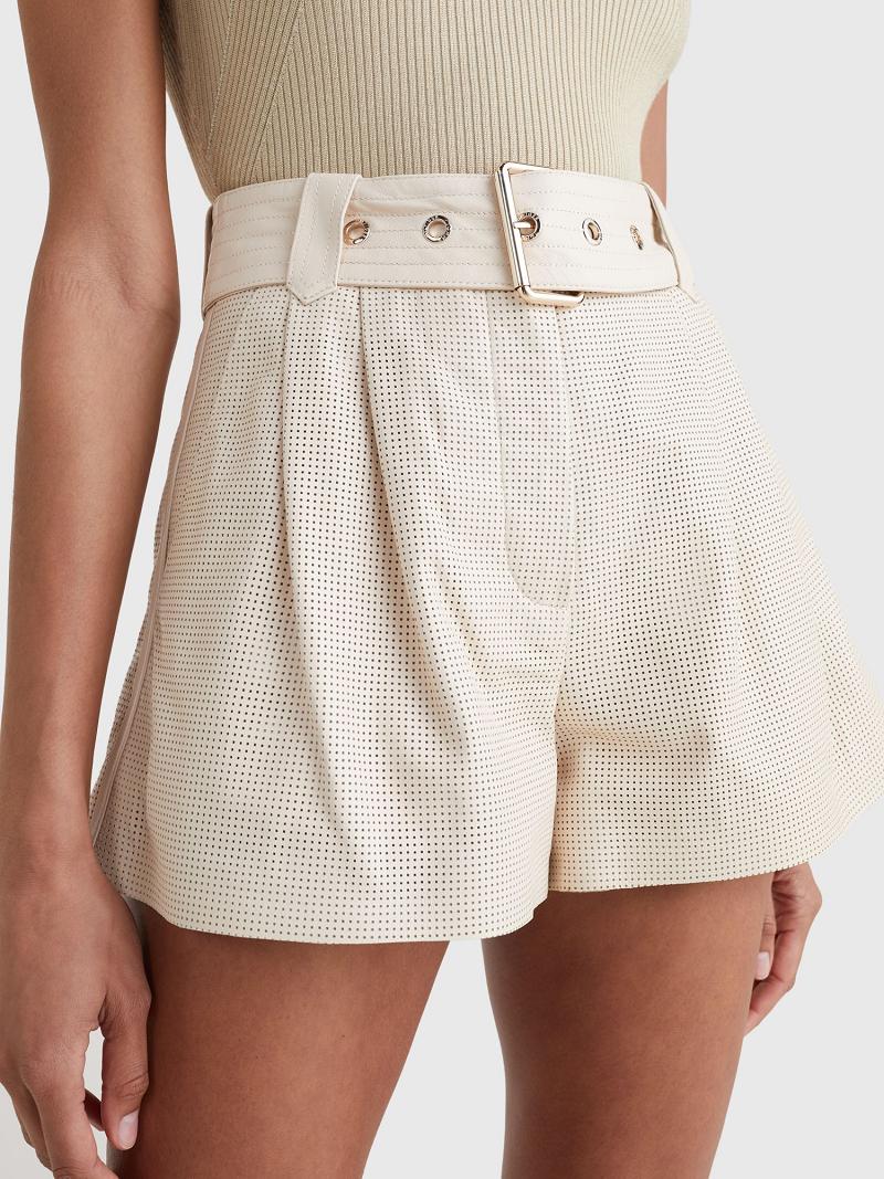 Bermudas Tommy Hilfiger Cuero Utility Beige | MX_W21307