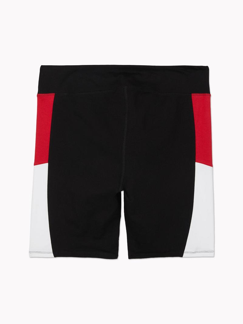 Bermudas Tommy Hilfiger Curve High-Rise Bike Negros | MX_W21298