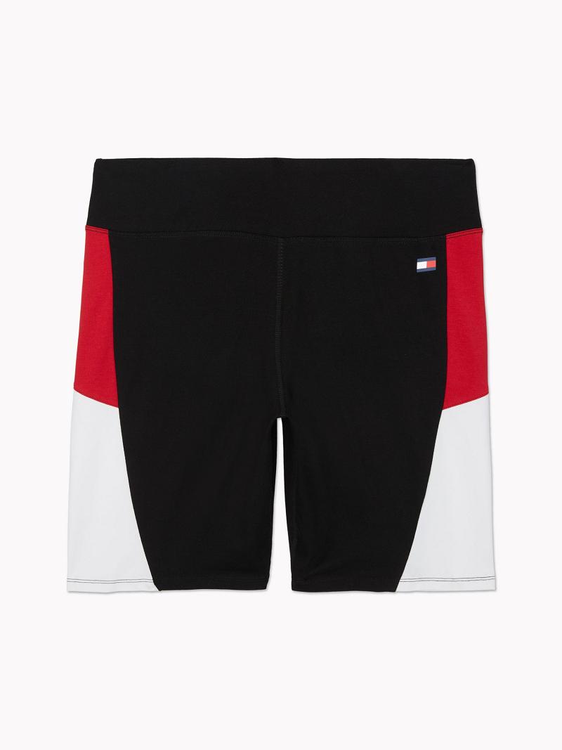 Bermudas Tommy Hilfiger Curve High-Rise Bike Negros | MX_W21298