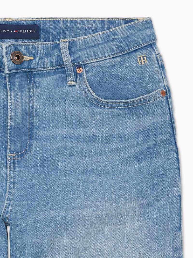 Bermudas Tommy Hilfiger Curve Light Wash 5