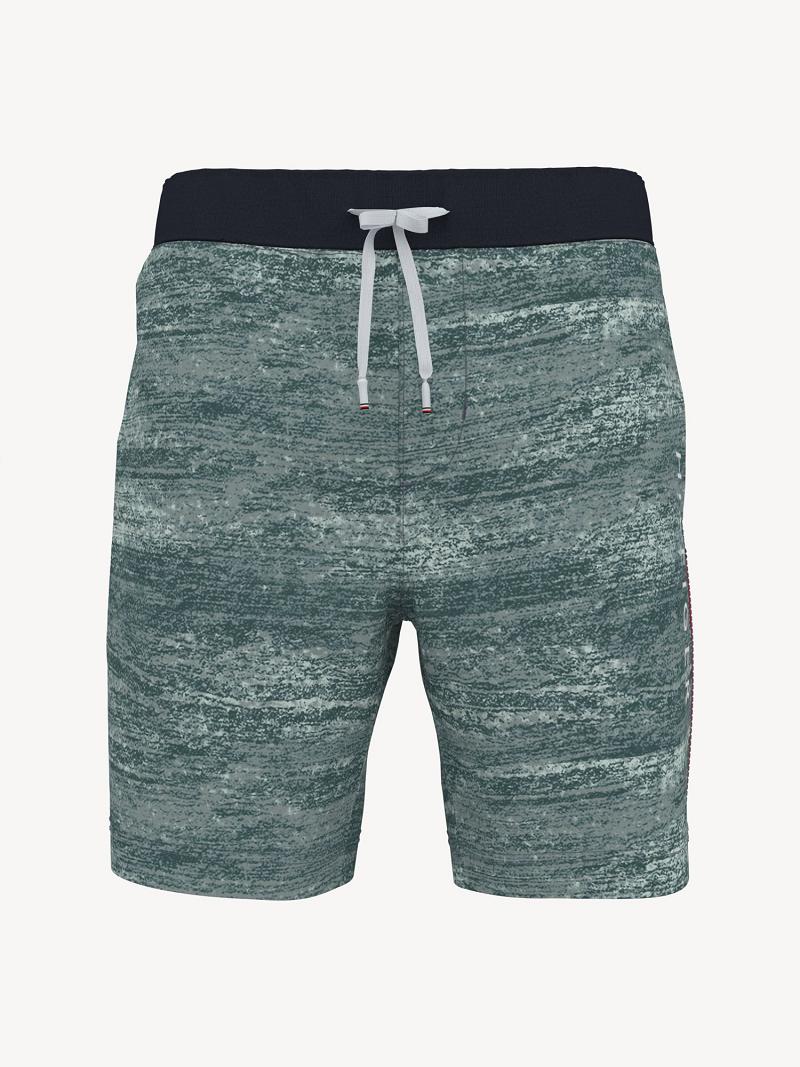 Bermudas Tommy Hilfiger Essential logo sweatshort Verdes | MX_M31205