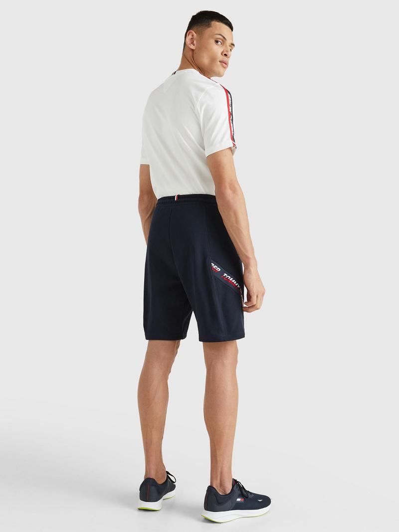 Bermudas Tommy Hilfiger Logo Tape Azul Marino | MX_M31213