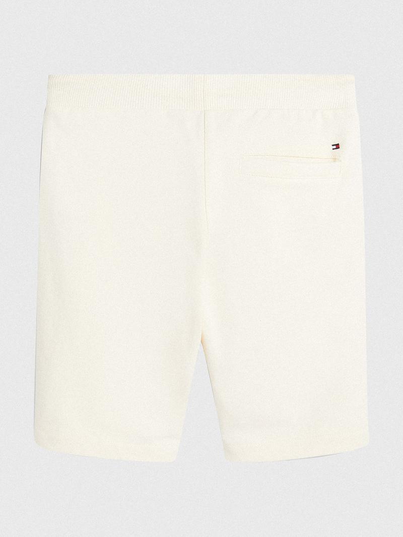 Bermudas Tommy Hilfiger Natural-Dye Blancos | MX_B2102