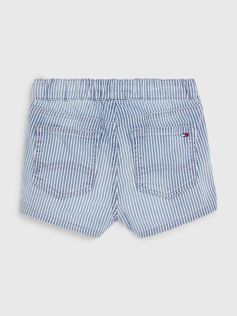 Bermudas Tommy Hilfiger Pinstripe Azules | MX_G1161