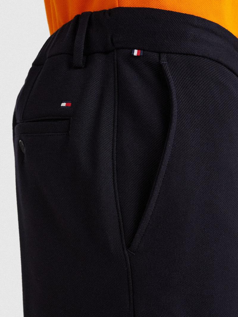 Bermudas Tommy Hilfiger Relaxed fit solid Azul Marino | MX_M31221