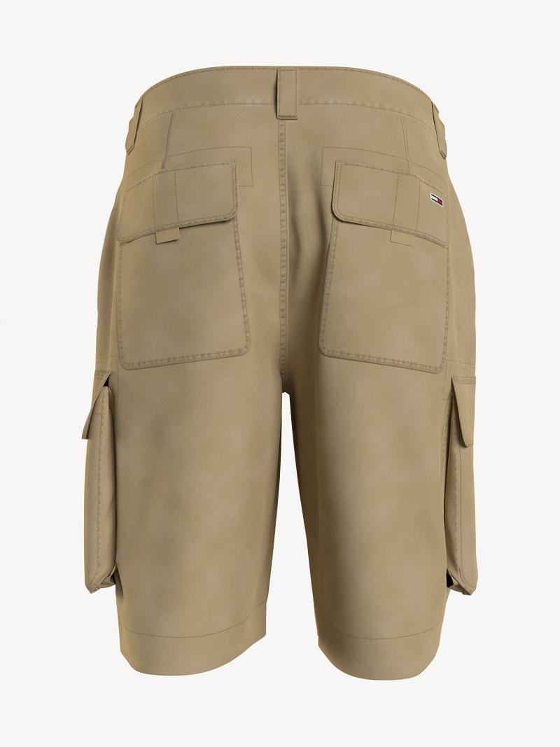 Bermudas Tommy Hilfiger Solid Cargo Marrom | MX_M31224