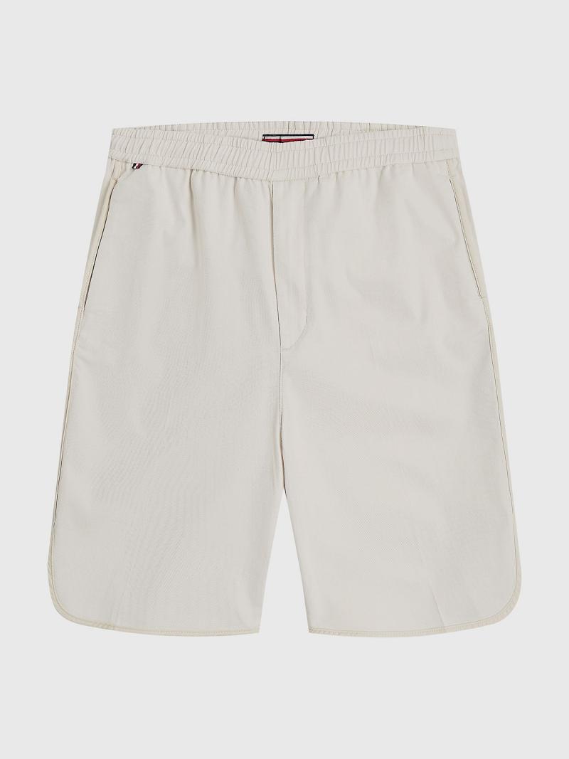 Bermudas Tommy Hilfiger Solid long Blancos | MX_M31225