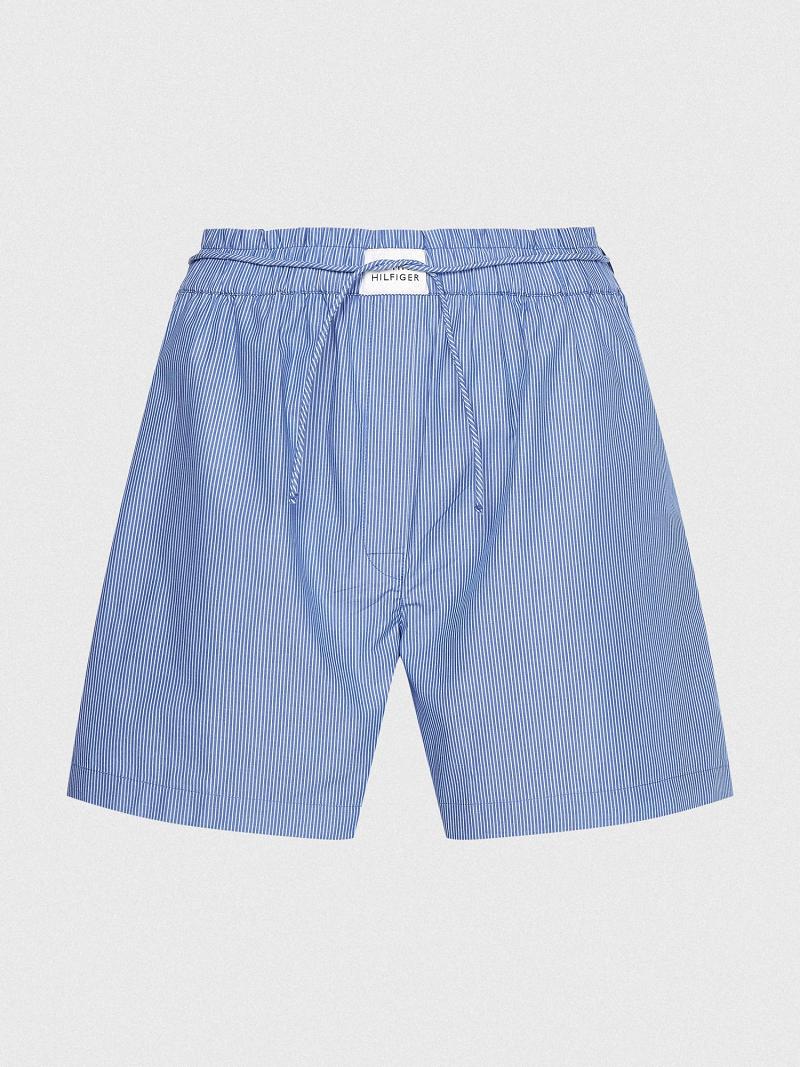 Bermudas Tommy Hilfiger Stripe Oxford Azules | MX_W21316