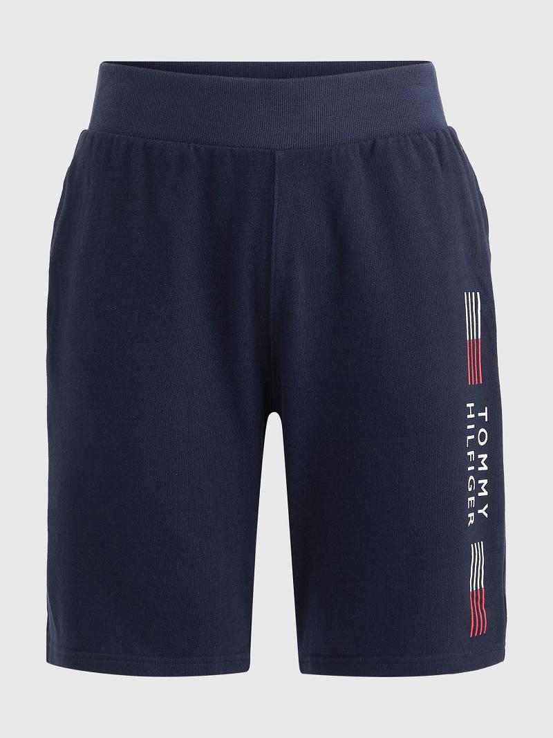 Bermudas Tommy Hilfiger Th flex track Azul Marino | MX_M31229