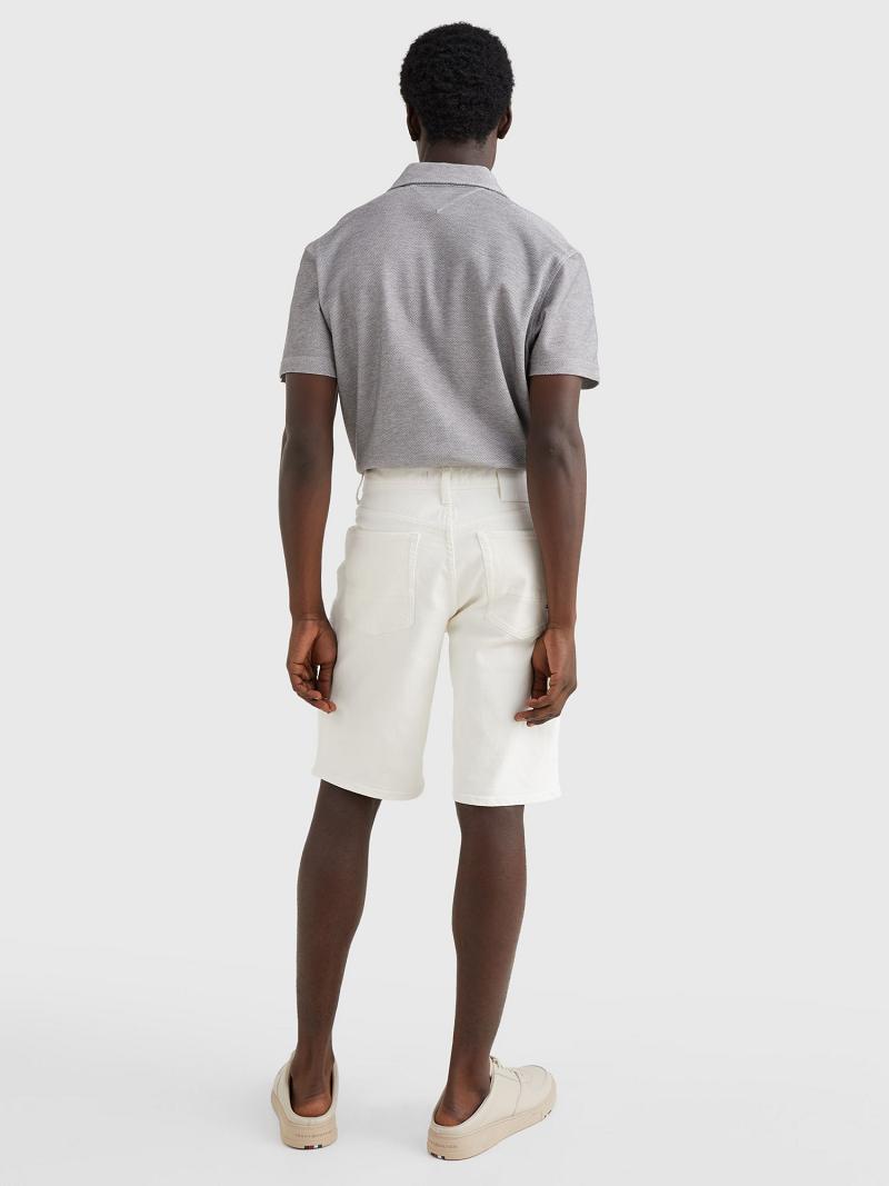 Bermudas Tommy Hilfiger Th stretch straight fit Blancos | MX_M31230