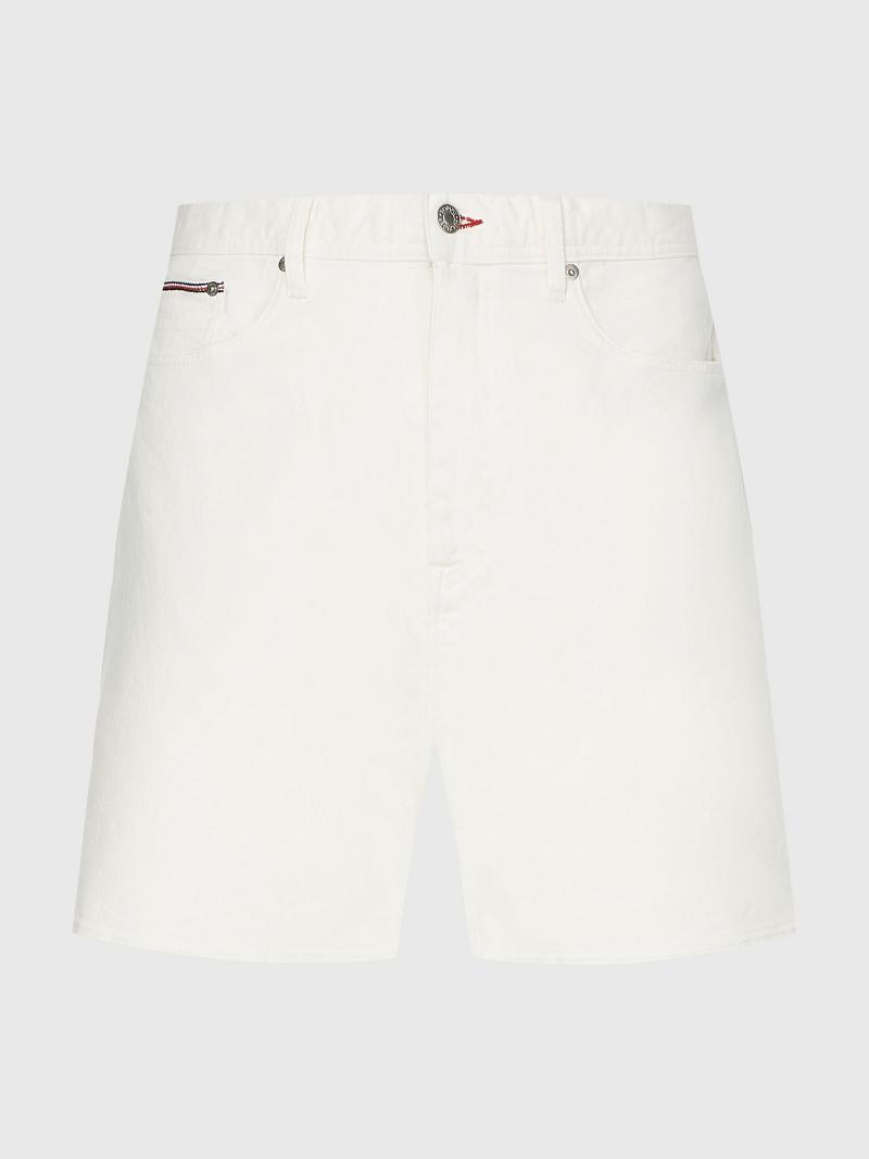 Bermudas Tommy Hilfiger Th stretch straight fit Blancos | MX_M31230