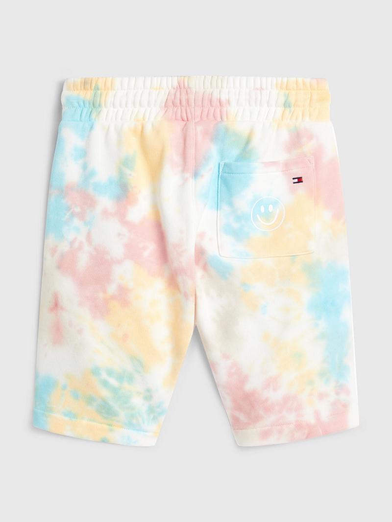 Bermudas Tommy Hilfiger Tie-Dye Sweatshort Multicolor | MX_B2107