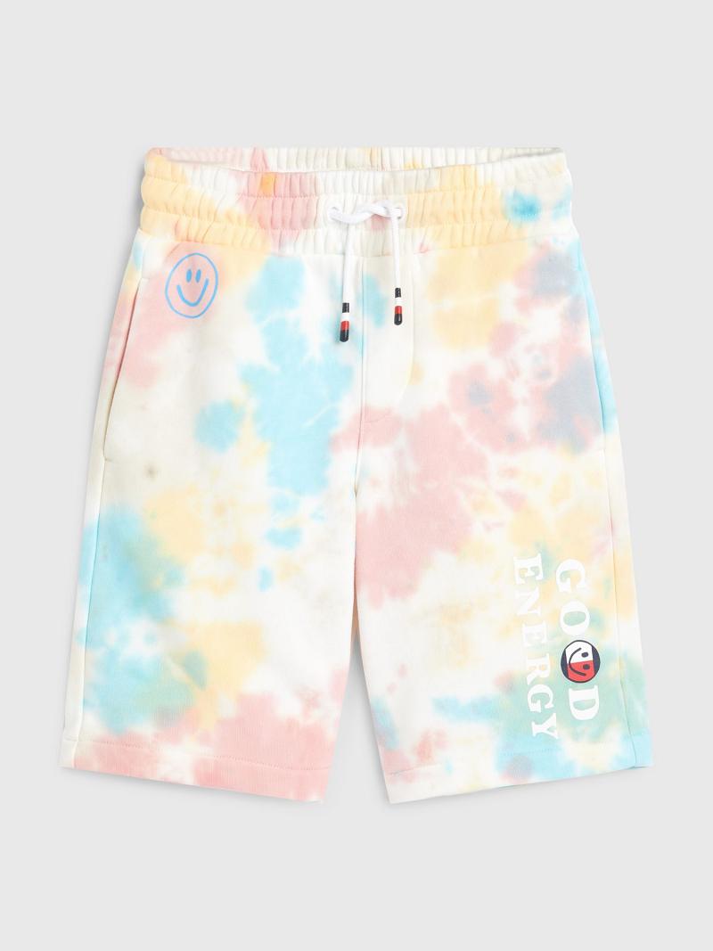 Bermudas Tommy Hilfiger Tie-Dye Sweatshort Multicolor | MX_B2107