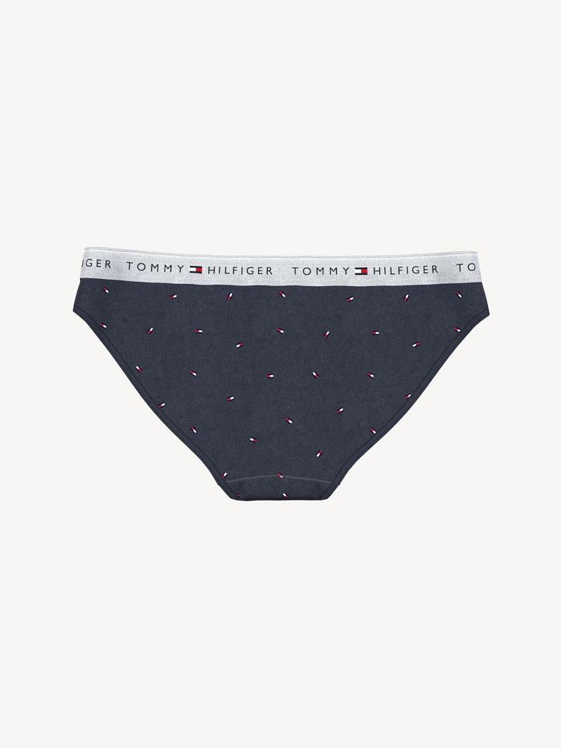 Bikinis Tommy Hilfiger Essential Flag Logo Brief Negros | MX_W21541