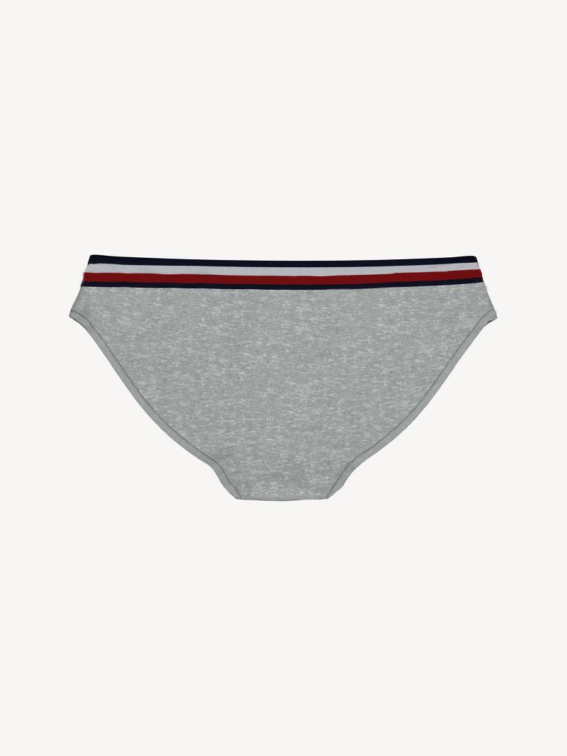 Bikinis Tommy Hilfiger Logo Brief Grises | MX_W21542