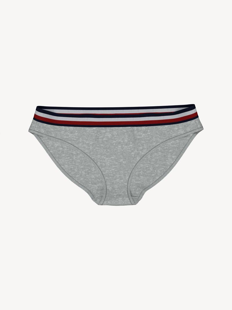 Bikinis Tommy Hilfiger Logo Brief Grises | MX_W21542