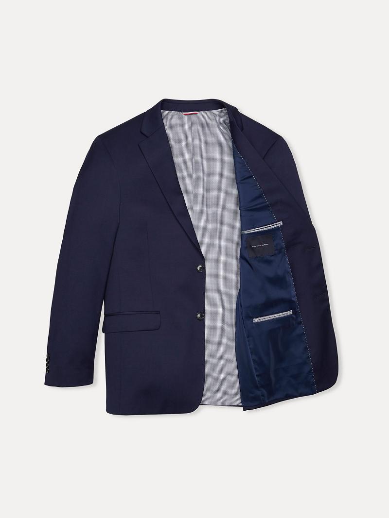 Blazers Tommy Hilfiger Regular fit essential twill Azul Marino | MX_M31478