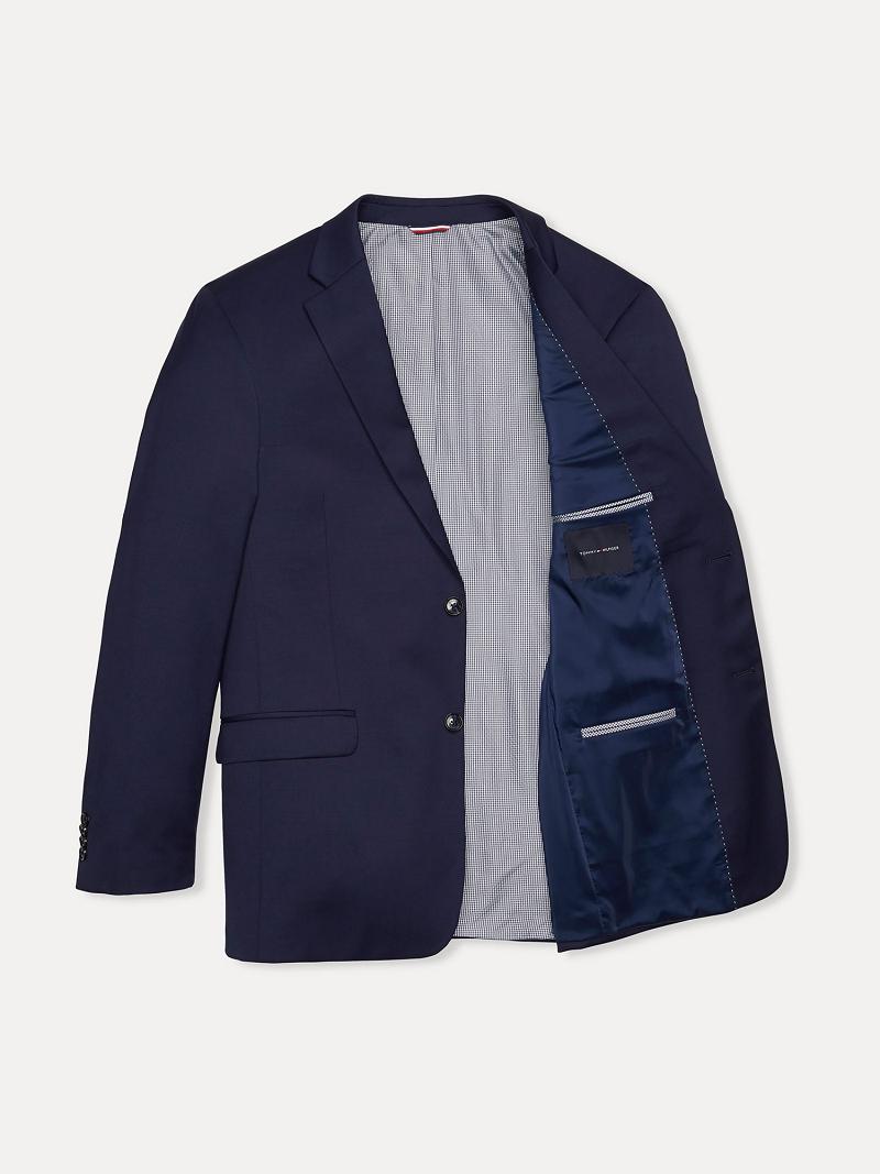 Blazers Tommy Hilfiger Regular fit wool Azul Marino | MX_M31480