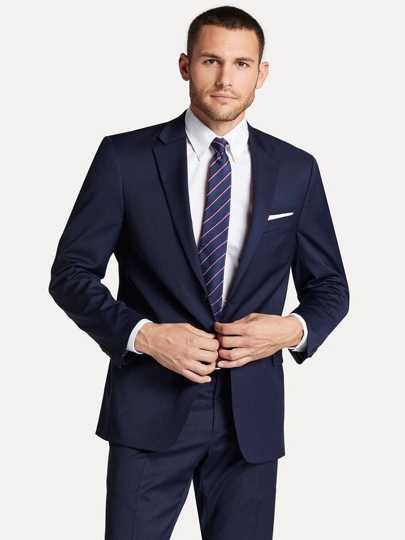 Blazers Tommy Hilfiger Regular fit wool Azul Marino | MX_M31480