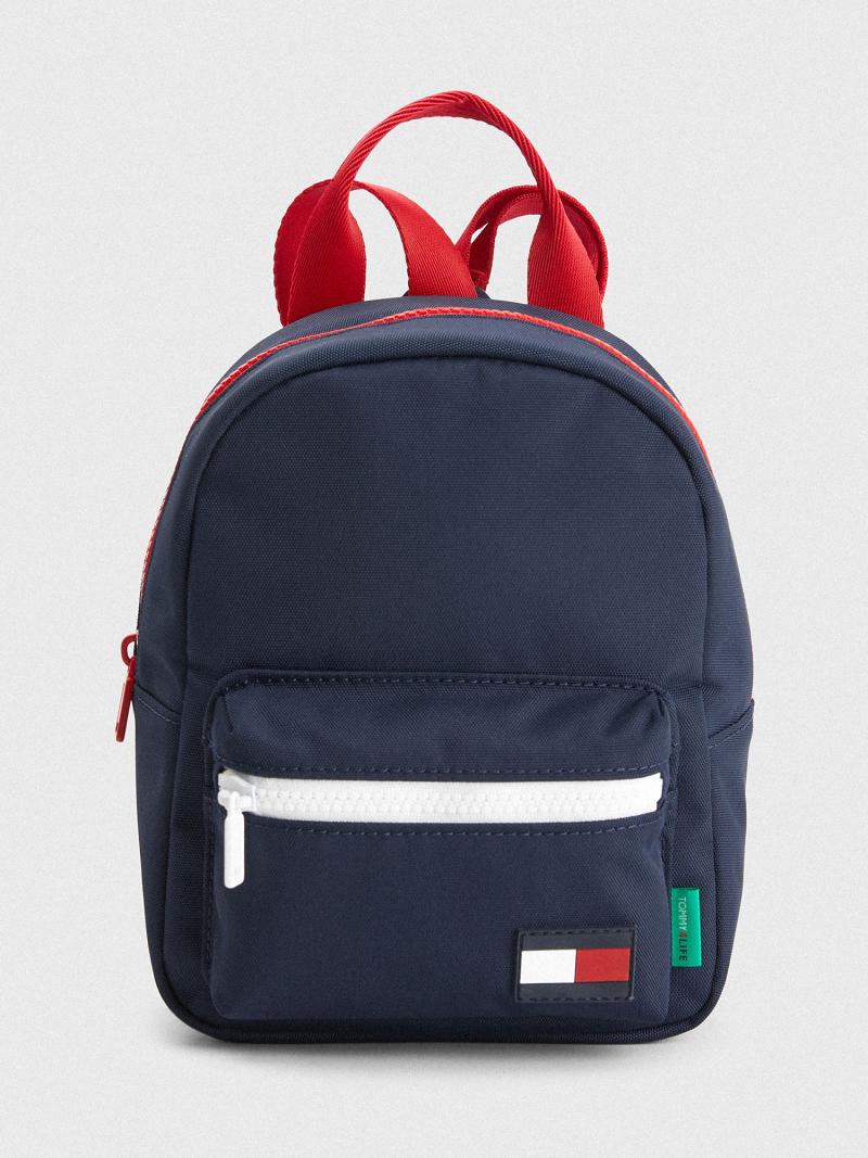 Bolsas Tommy Hilfiger Backpack Lunchbox Azul Marino | MX_B2265