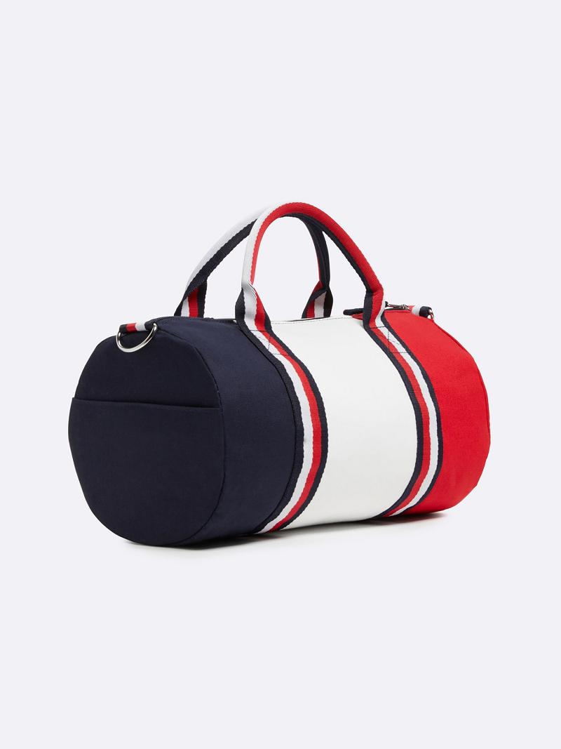 Bolsas Tommy Hilfiger Patriot Duffle Azules Blancos Rojos | MX_B2270