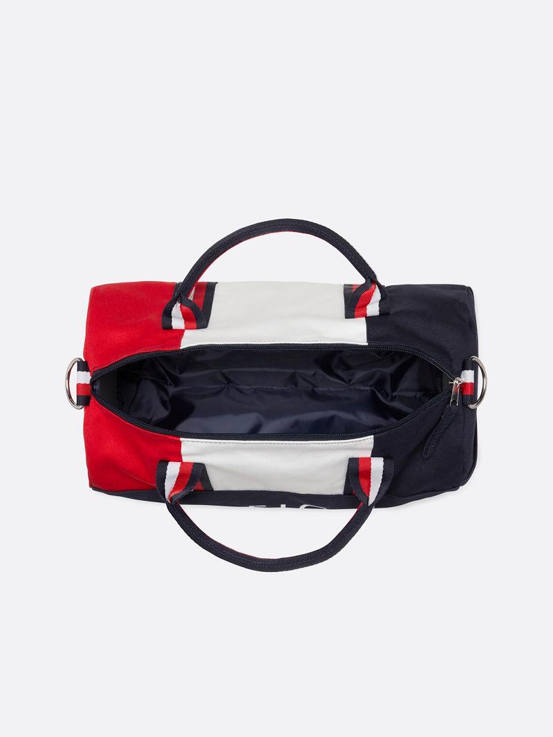 Bolsas Tommy Hilfiger Patriot Duffle Azules Blancos Rojos | MX_B2270