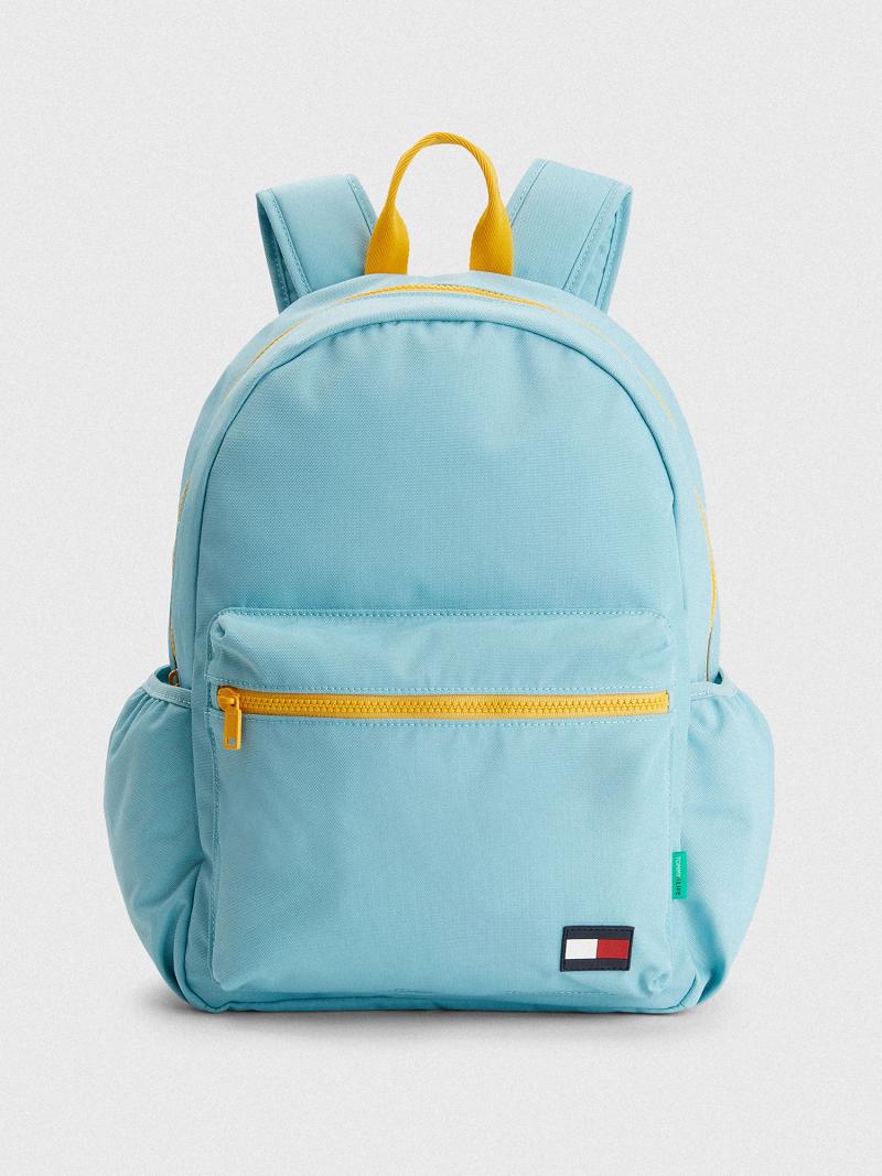 Bolsas Tommy Hilfiger Recycled Backpack Verdes | MX_B2271