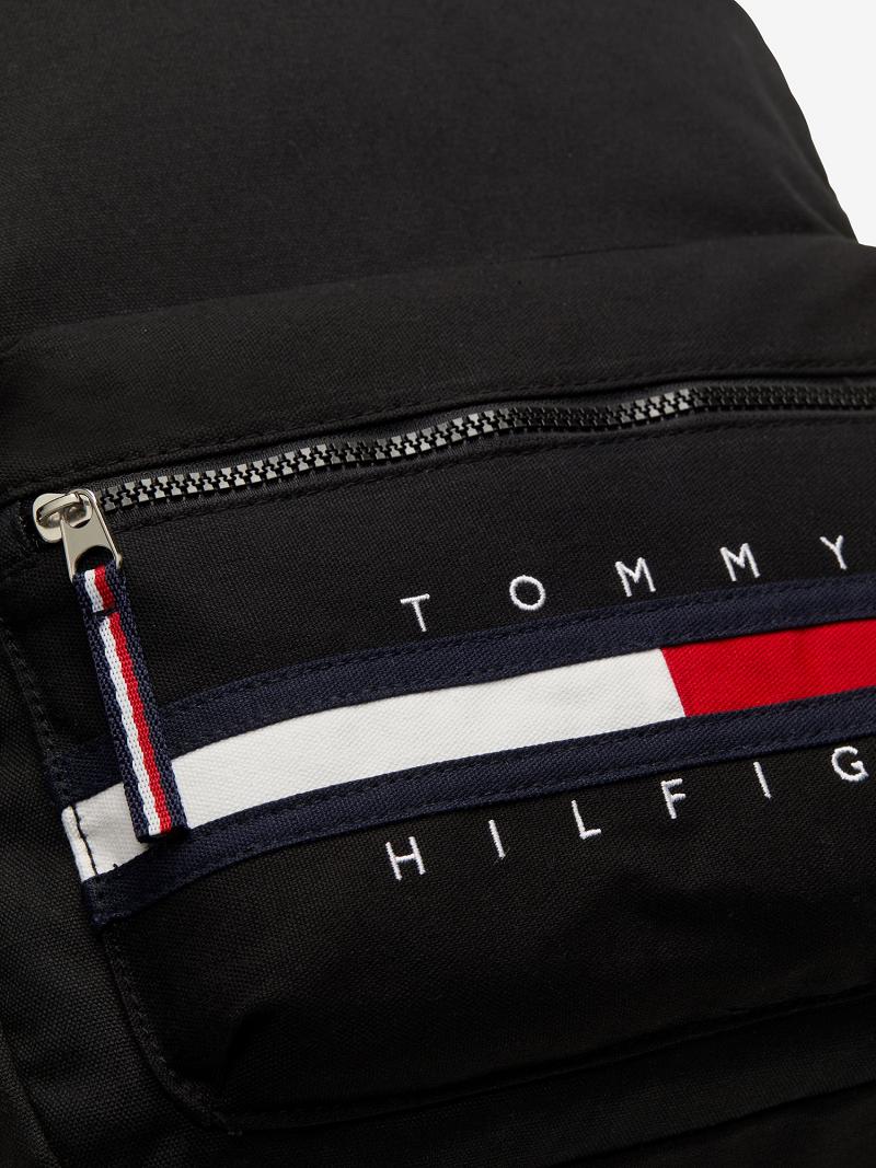 Bolsas Tommy Hilfiger TH Solid Backpack Negros | MX_M31710