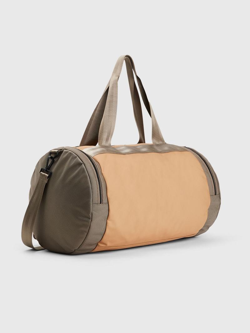 Bolsas Tommy Hilfiger Utility Duffle Kaki Beige | MX_M31713