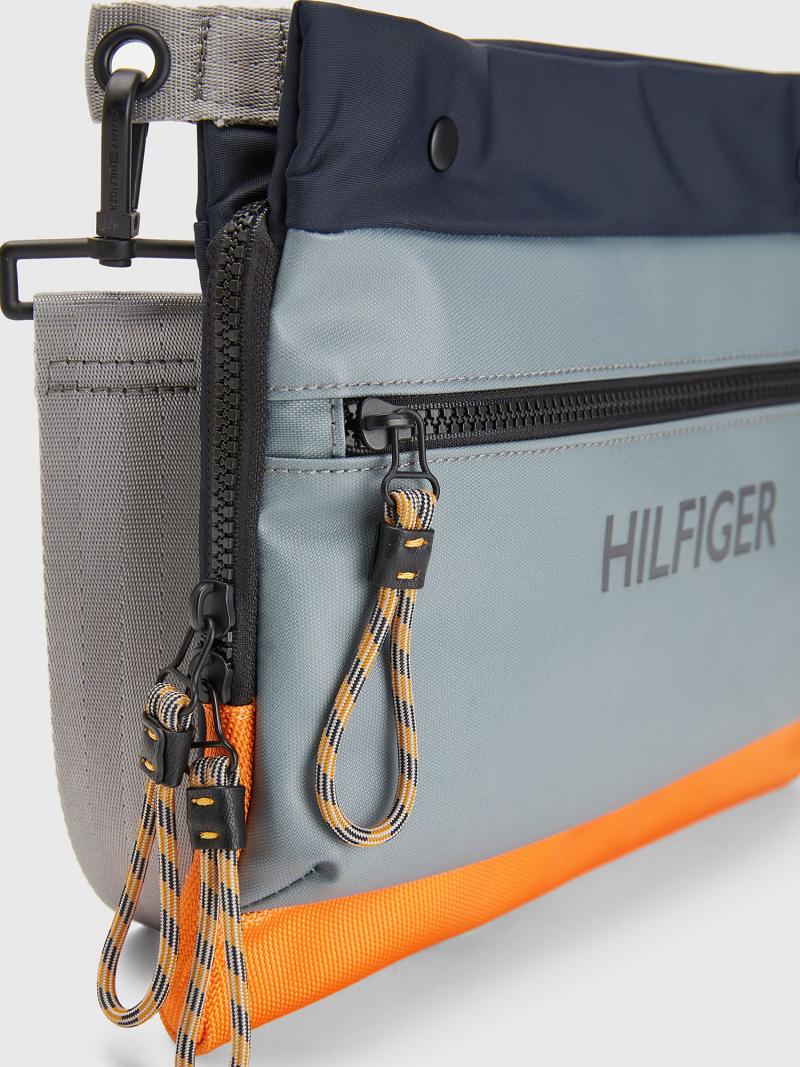 Bolsas Tommy Hilfiger Utility Mini Messenger Azules Multicolor | MX_M31714