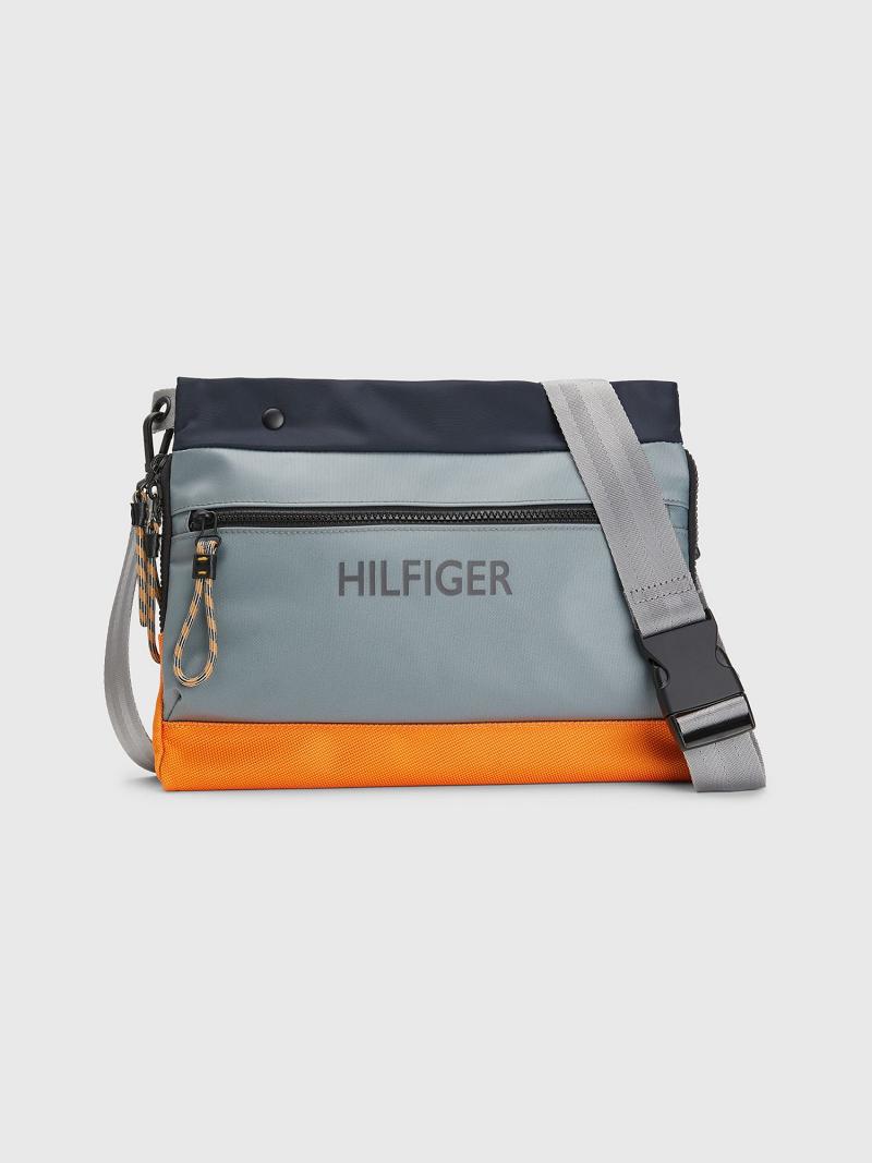 Bolsas Tommy Hilfiger Utility Mini Messenger Azules Multicolor | MX_M31714