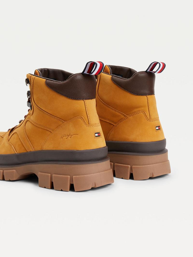 Botas Tommy Hilfiger Híbrido leather Marrom | MX_M31684