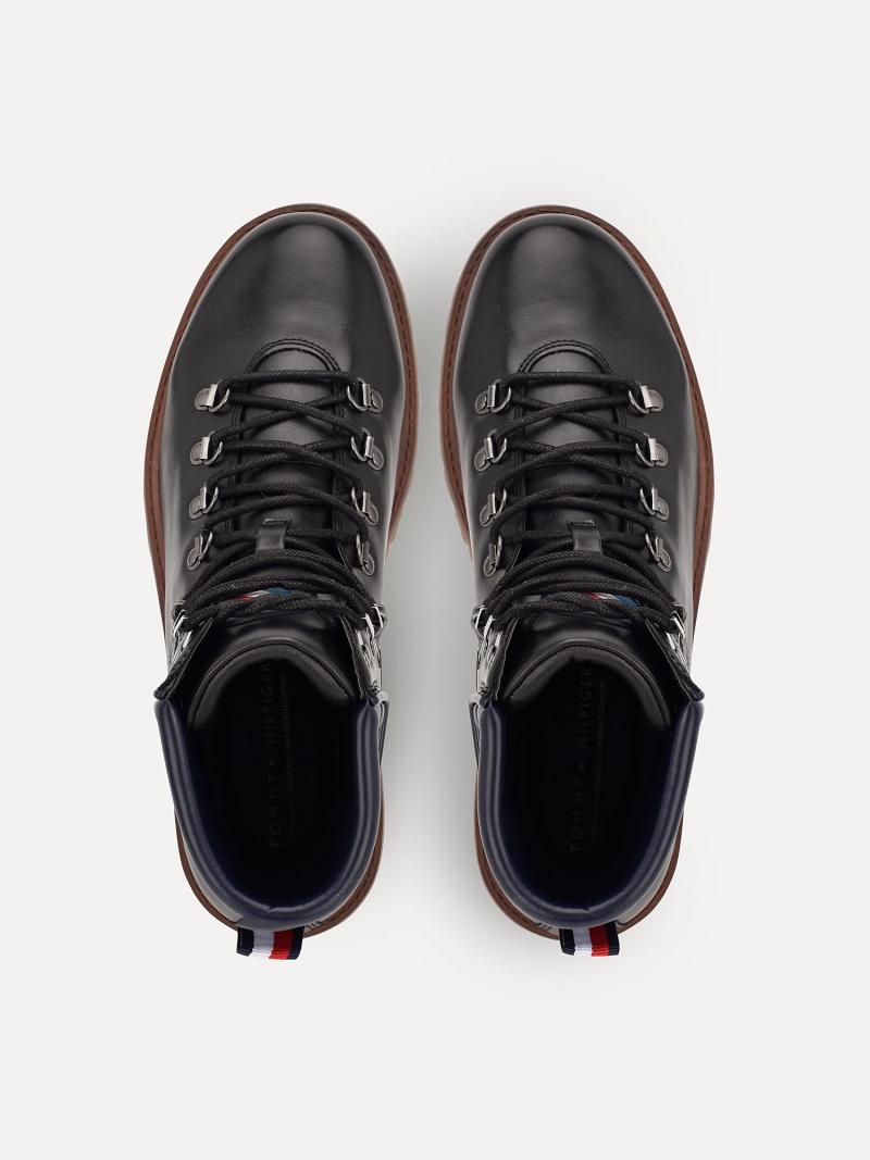 Botas Tommy Hilfiger Solid utility Negros | MX_M31691