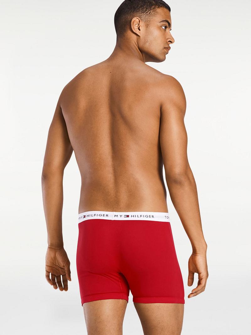 Boxer Briefs Tommy Hilfiger Algodon classics boxer brief 3pk Rojos | MX_M31580