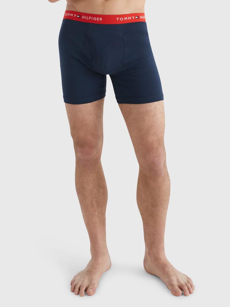 Boxer Briefs Tommy Hilfiger Algodon classics boxer brief 5pk Azules | MX_M31586