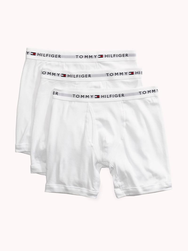 Boxer Briefs Tommy Hilfiger Classic cotton boxer brief 3pk Blancos | MX_M31576