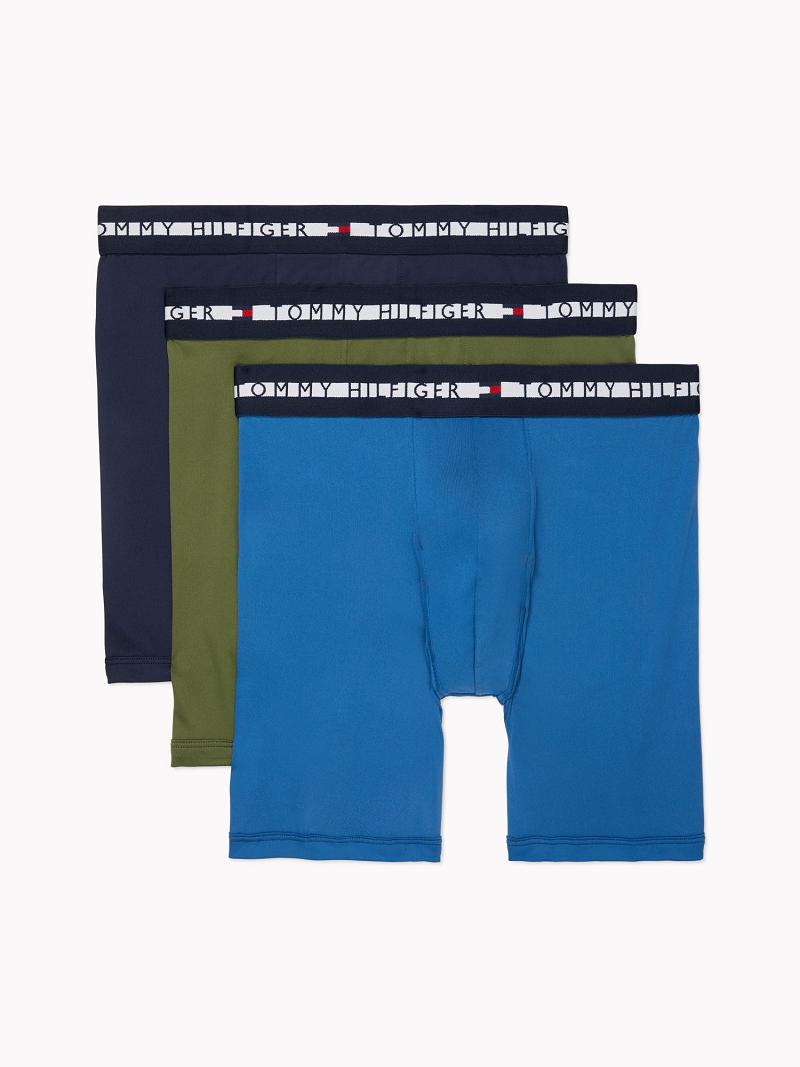 Boxer Briefs Tommy Hilfiger Th comfort+ boxer brief 3pk Azul Marino | MX_M31608