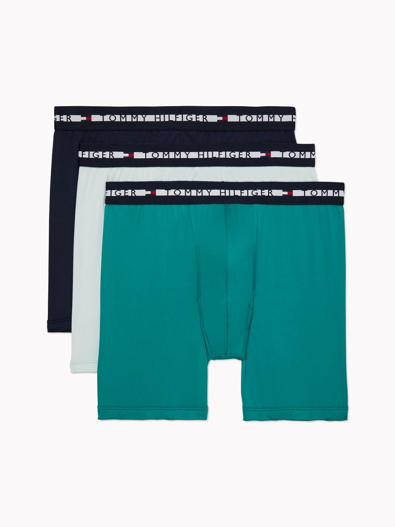 Boxer Briefs Tommy Hilfiger Th comfort+ boxer brief 3pk Verdes | MX_M31610