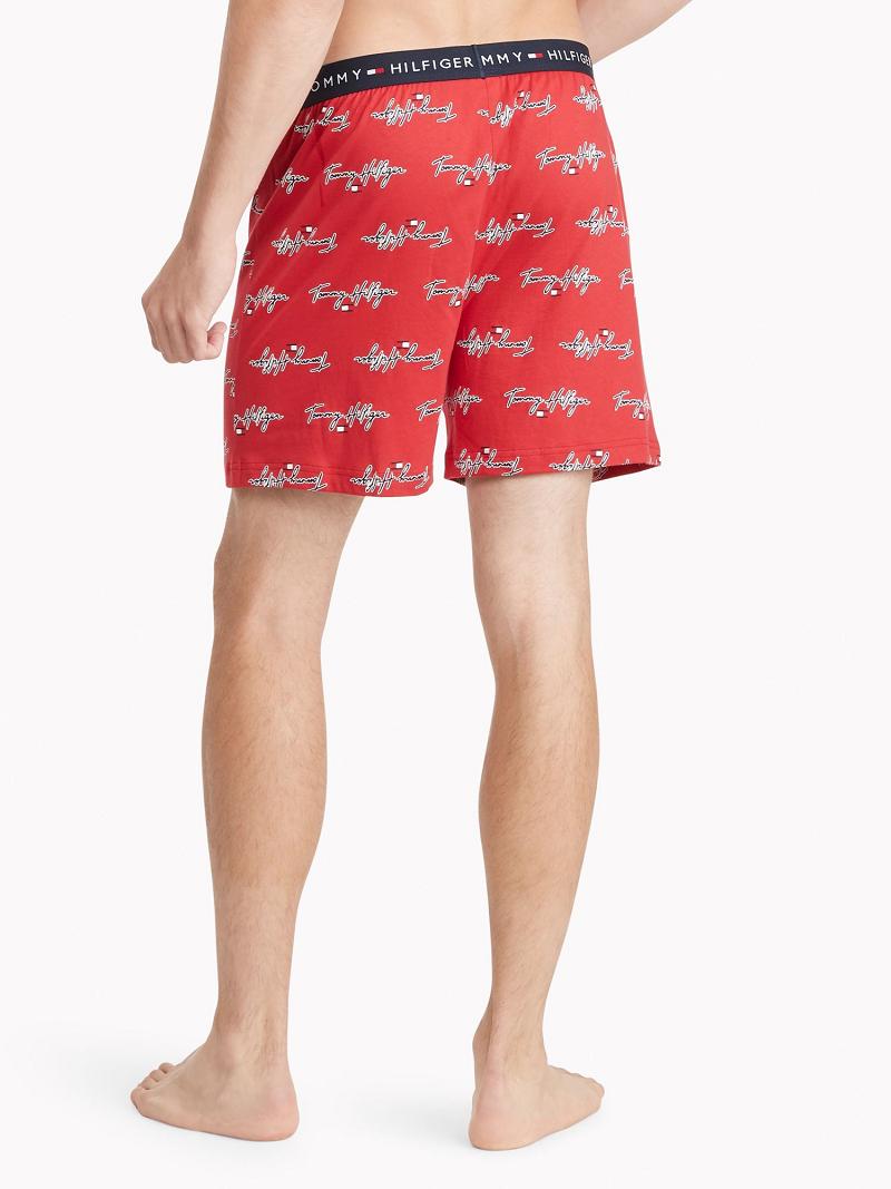 Boxers Tommy Hilfiger Signature knit boxer Rojos | MX_M31563