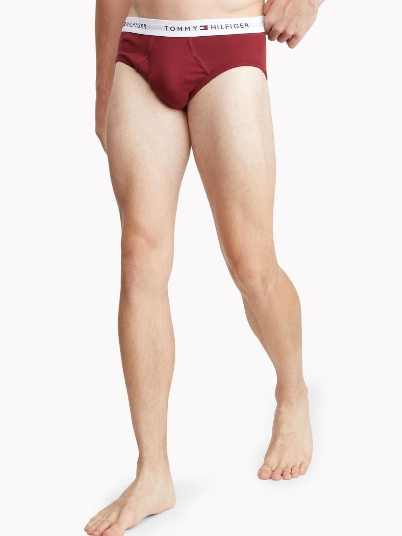 Briefs Tommy Hilfiger Algodon classics brief 4pk Rojos | MX_M31535