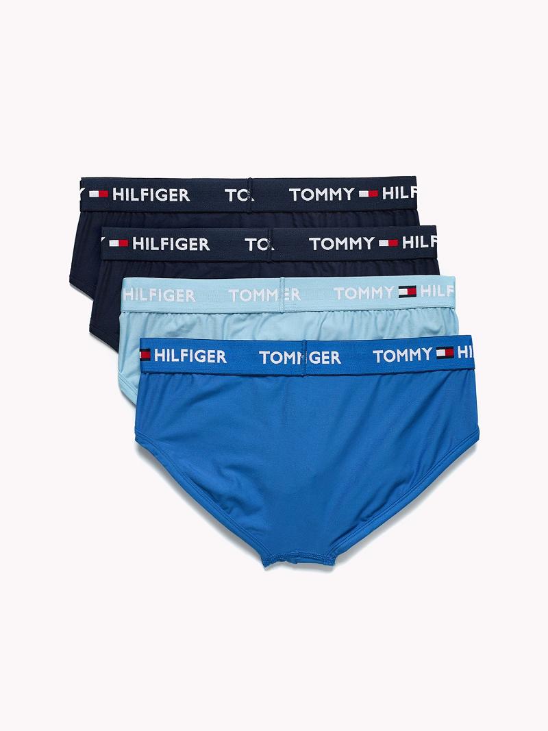 Briefs Tommy Hilfiger Everyday microfiber brief 4pk Azul Marino | MX_M31549