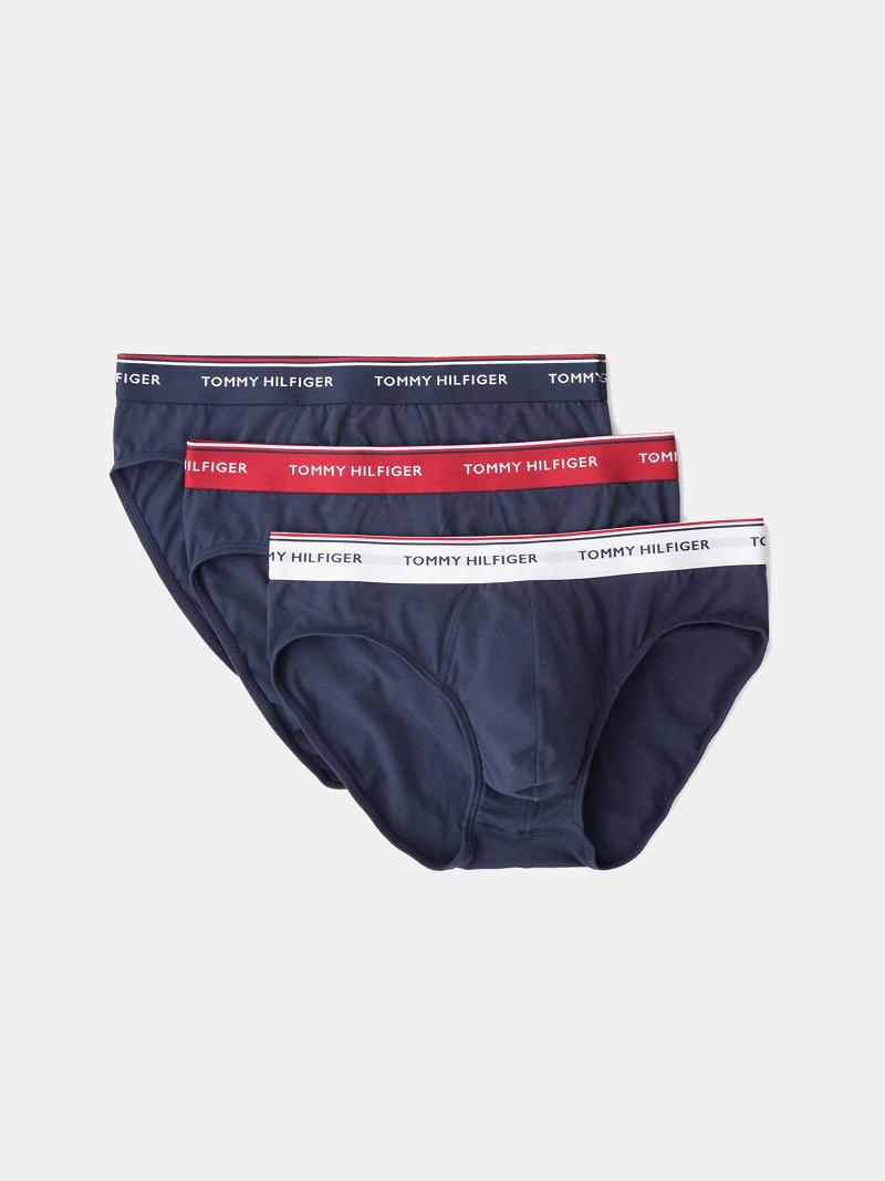 Briefs Tommy Hilfiger Premium essentials brief 3pk Multicolor Azul Marino | MX_M31552