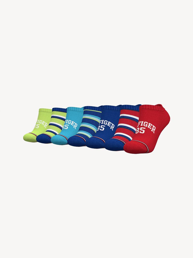 Calcetines Tommy Hilfiger Ankle 7PK Multicolor | MX_B2282