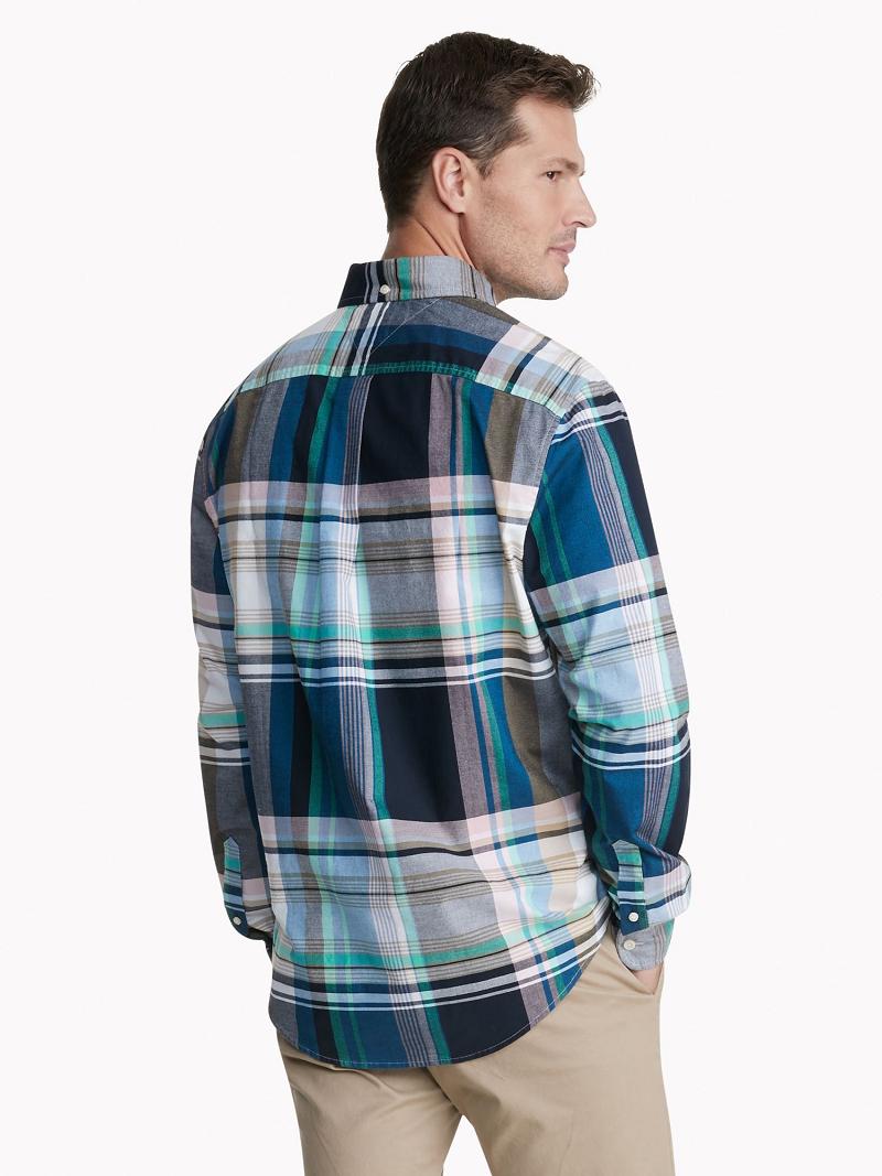 Camisas Tommy Hilfiger Custom fit plaid Multicolor | MX_M31254