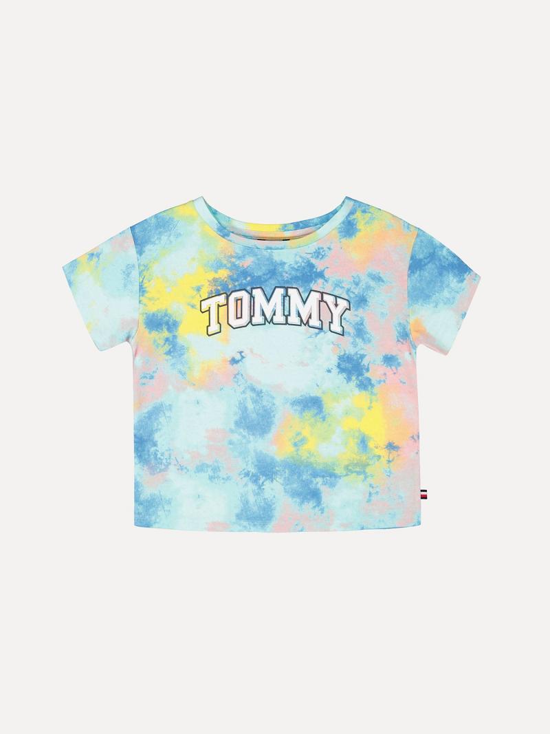 Camiseta Tommy Hilfiger Big Tie-Dye Fleece Multicolor | MX_G1235